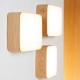 Cube - Applique Murale en Bois Design - Tunto