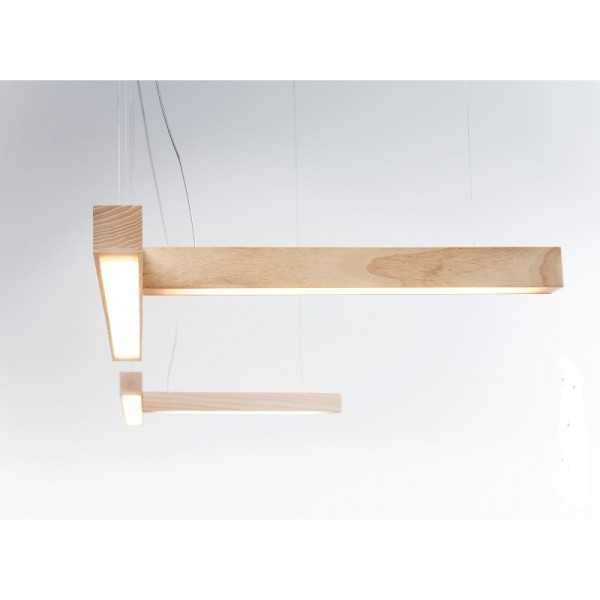 Led40 Modular Side - Suspension en Bois à Led - Tunto