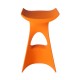 Koncord - Tabouret Orange Queue de Baleine - Slide Design