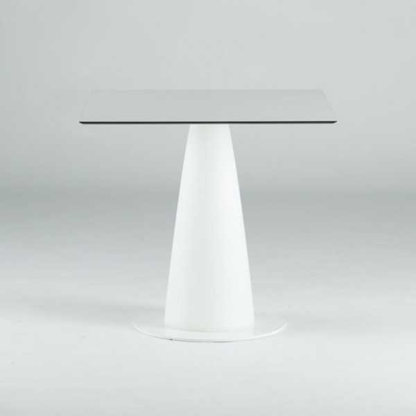 Hopla - Table Ronde pied Conique - Slide Design