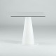 Hopla - Table Ronde pied Conique - Slide Design