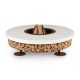 Ercole White 150 - Outdoor Fire Pit Concrete White - AK47