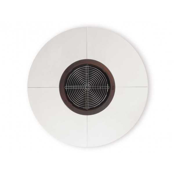 Grille - Ercole White 150 - Brasero Béton Blanc - AK47