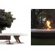 Ercole White 250 - Outdoor Fire Pit Concrete - AK47