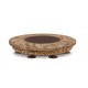 Ercole Rainforest Brown 250 - Outdoor Fire Pit Marble Brown - AK47