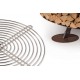 Ercole Rainforest Brown 150 - Outdoor Fire Pit Marble Brown - AK47