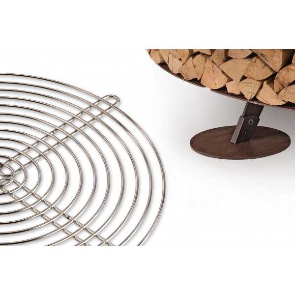 Ercole Rainforest Green 150 - Outdoor Fire Pit Green Marble - AK47