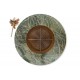 Ercole Rainforest Green 250 - Outdoor Fire Pit Green Marble - AK47
