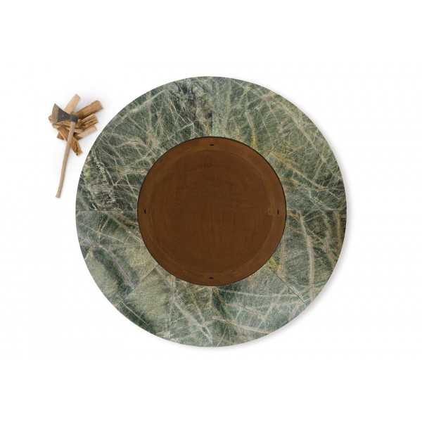 Ercole Rainforest Green 250 - Outdoor Fire Pit Green Marble - AK47