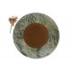 Ercole Rainforest Green 250 - Outdoor Fire Pit Green Marble - AK47