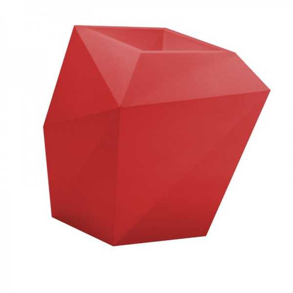 Pot XL Maceta Faz - modèle Moyen 92x77x101 cm rouge