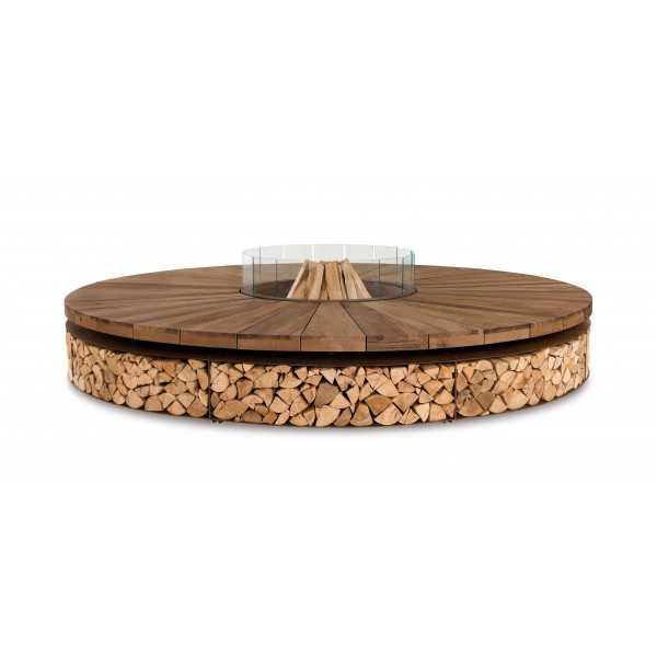 Artù - Chestnut Wood Fire Pit - AK47