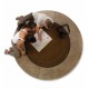 Rondo - Round Stone Outdoor Fire Pit - AK47