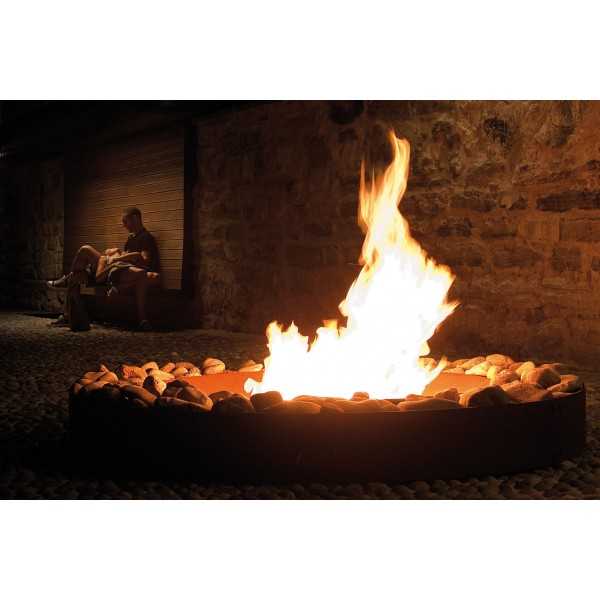 Zen - Large Round Outdoor Fire Pit - AK47