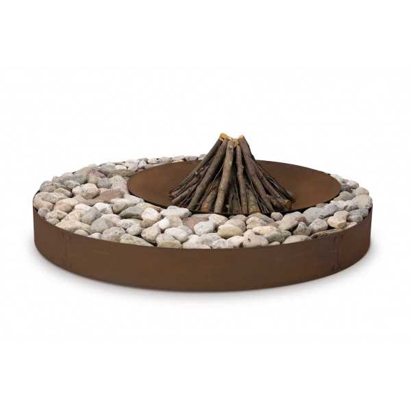 Zen - Large Round Outdoor Fire Pit - AK47