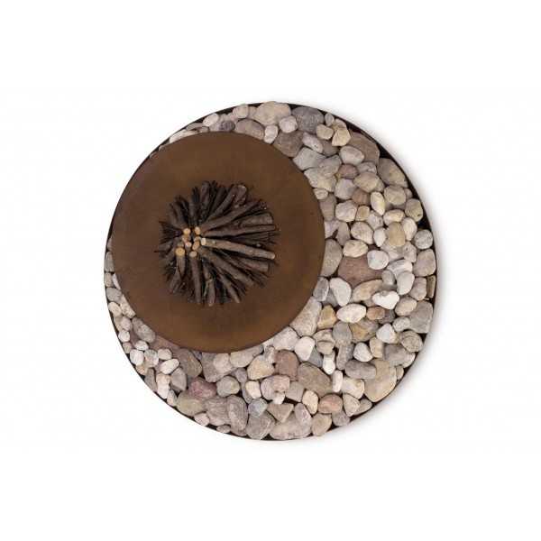 Zen - Large Round Outdoor Fire Pit - AK47