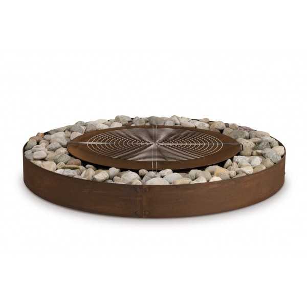 Zen - Large Round Outdoor Fire Pit - AK47