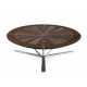 Discolo - Round Steel Outdoor Fire Pit - AK47