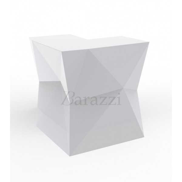 Faz Bar - White Lacquered Corner Counter - Vondom