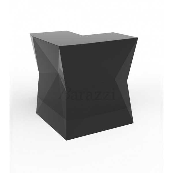 Faz Bar - Black Lacquered Corner Counter - Vondom