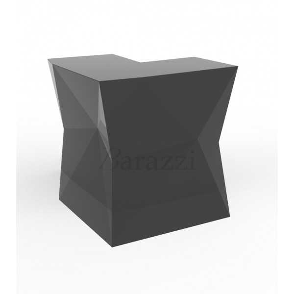 Faz Bar - Anthracite Lacquered Corner Counter - Vondom