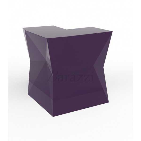 Faz Bar - Plum Lacquered Corner Counter - Vondom