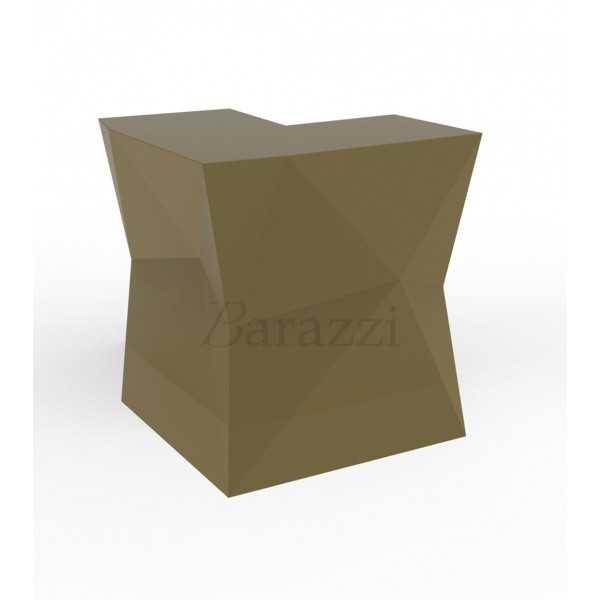 Faz Bar - Khaki Lacquered Corner Counter - Vondom