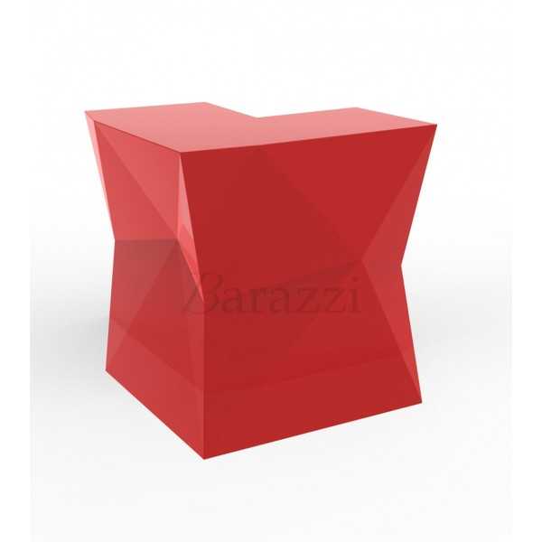 Faz Bar - Red Lacquered Corner Counter - Vondom