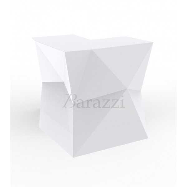 Faz Bar - White Matt Corner Counter - Vondom