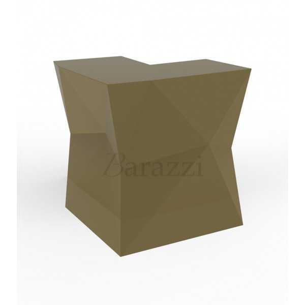 Faz Bar - Khaki Matt Corner Counter - Vondom