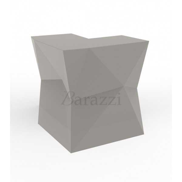 Faz Bar d'Angle Taupe Mat - Vondom