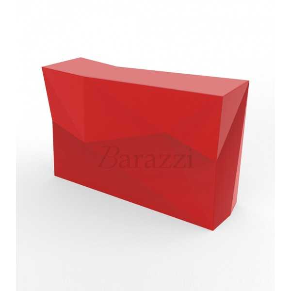 Faz Double Red Lacquered Bar - Vondom