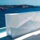 Faz Double Bar with tabletop (optional) - Terrace Lacquered Counter - Vondom