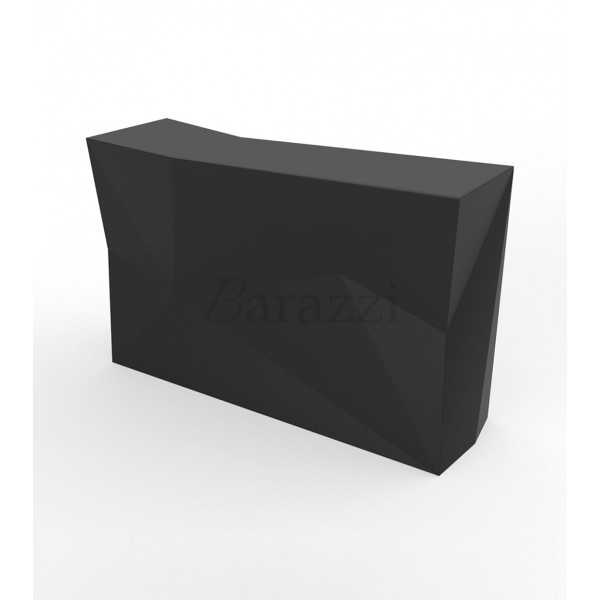 Faz Double Black Matt Bar by Vondom