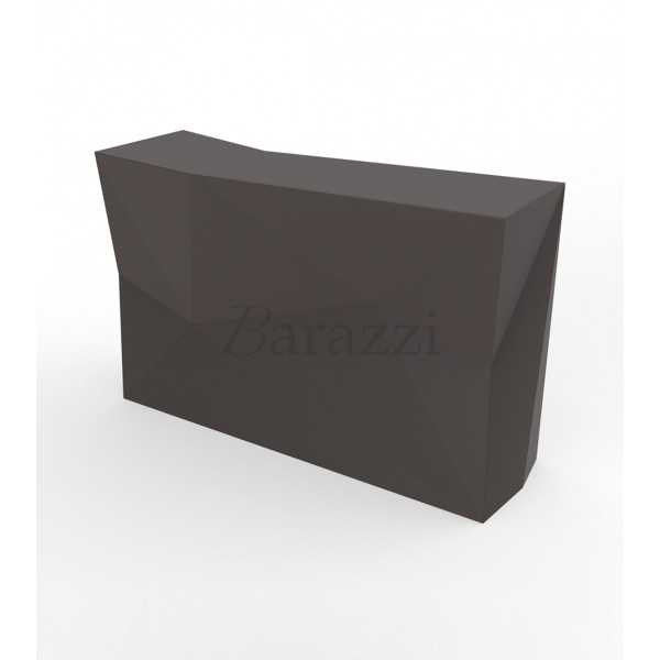 Faz Bar Central Bronze Mat par Vondom