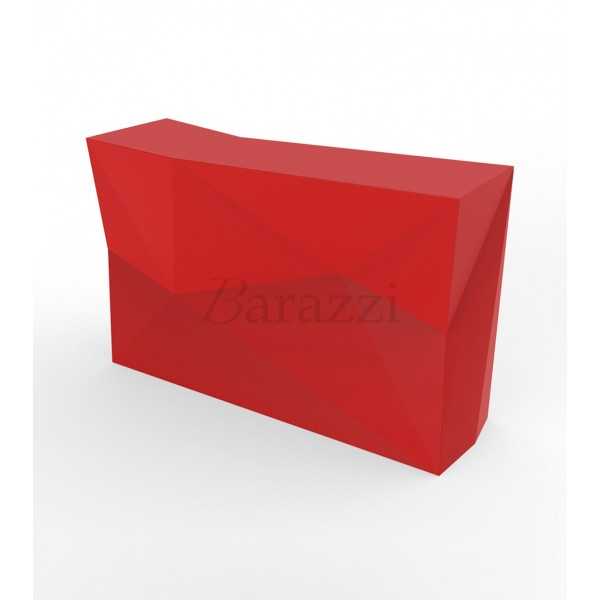 Faz Double Red Matt Bar by Vondom