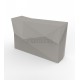 Faz Double Taupe Matt Bar by Vondom