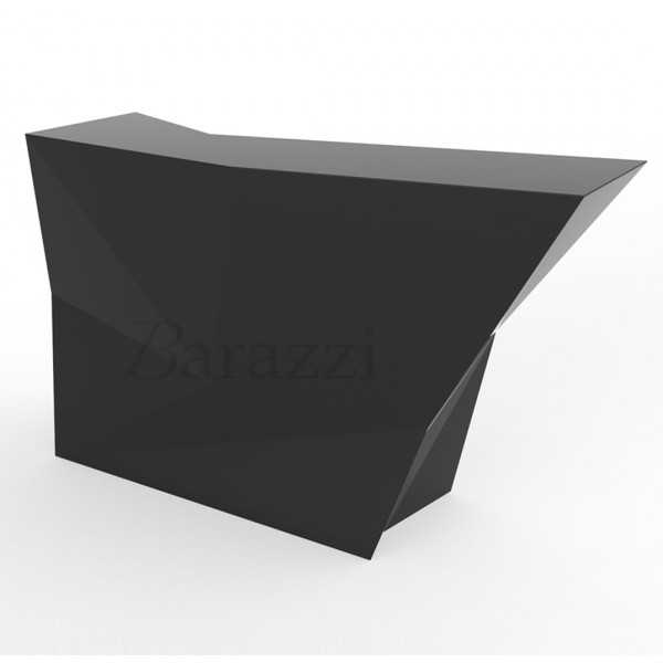 Faz Black Lacquered Side Bar by Vondom