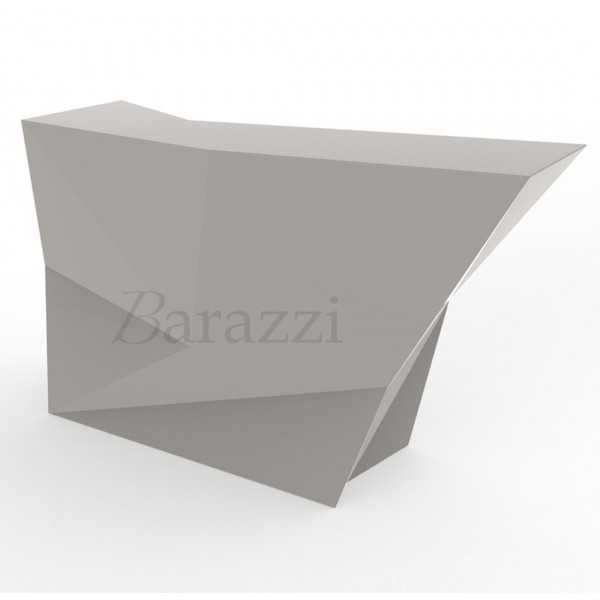 Faz Taupe Lacquered Side Bar by Vondom