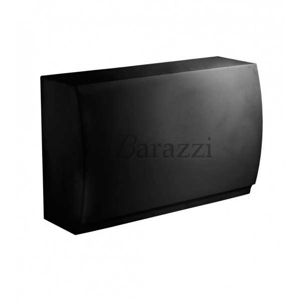 Bar Counter Fiesta 180 Matte Black by Vondom