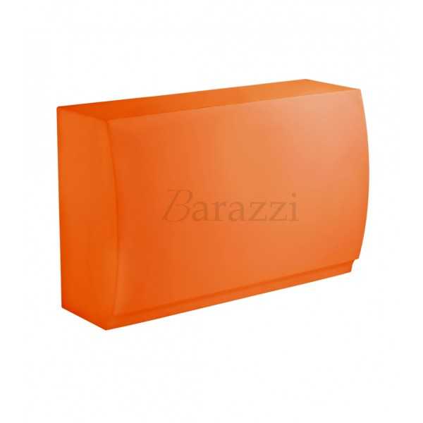 Bar Counter Fiesta 180 Orange Matt by Vondom