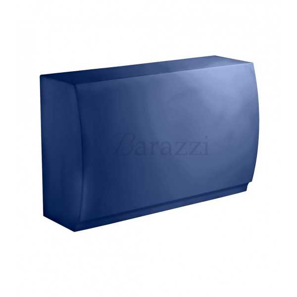 Comptoir de Bar Fiesta 180 Bleu Mat par Vondom