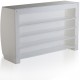 Shelves (in options) that can be added to the Fiesta 180 LED White Bar Light module