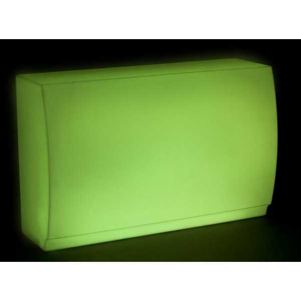 Fiesta 180 RGB LED Light Bar by Vondom (green light)