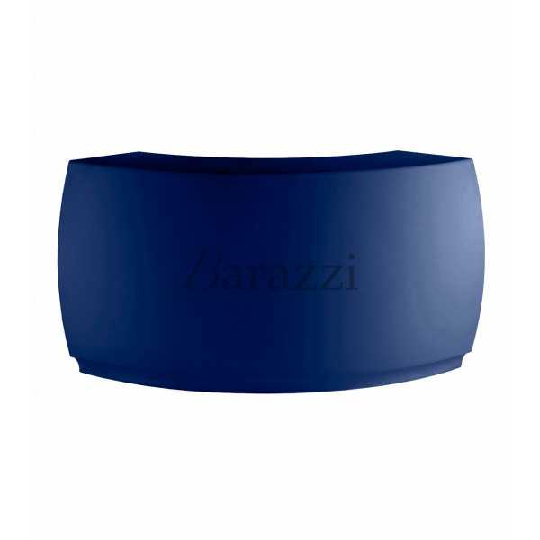 Fiesta Curved Bar with Matt Navy Finish by Vondom