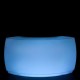  Module d'Angle Lumineux à Led Multicolore (lumière bleue) FIESTA Curva par Vondom