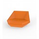 The Faz Daybed (Orange Matt Finish) by Vondom