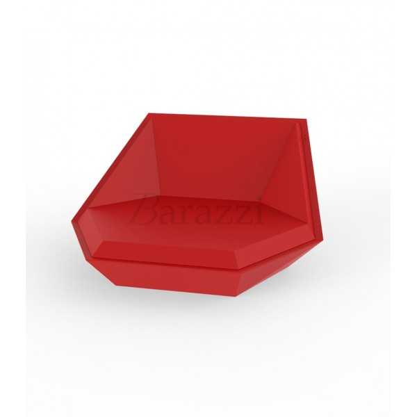 Faz Daybed (Red Lacquered Finish) by Vondom