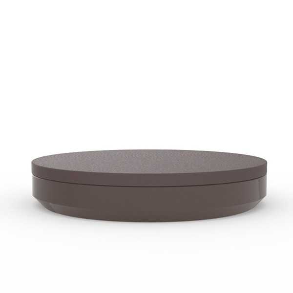 Vela Daybed Finition Laquée (ici de couleur bronze) Ø210cm par Vondom