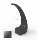 Anthracite lacquered AND bench by Vondom